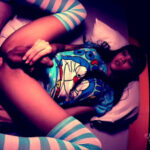 Lily - Back From Japan PJs Bareback