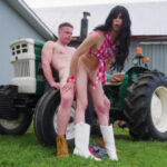 Farmer femboy sydney gets his fields plowed hard