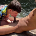 Colombian twinks go to cruising to a beautiful forest