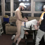 HungYoungBrit - Helpless Ex Military masculine lad Fucked Foamy n Froth