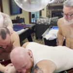 RawFuckClub Basement Poker Night with Dads