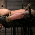 Roped In: Muscle Dom Riley Mitchell Bound and Edged
