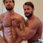 Spectacular - Ultimate Muscle Duo Pec Show with Airon and The Beast
