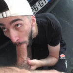 Sexy gay arab man worships a giant cock - Andolini, Barbu Teteur