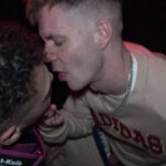 Filthy Fitty Gorgeous Twink Spunked up in Front of Everyone in Darkroom