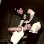 Djamel gets loaded by Peto Coast behind a car