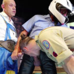 Dark Cruising - Blue Leather Pants Fuck